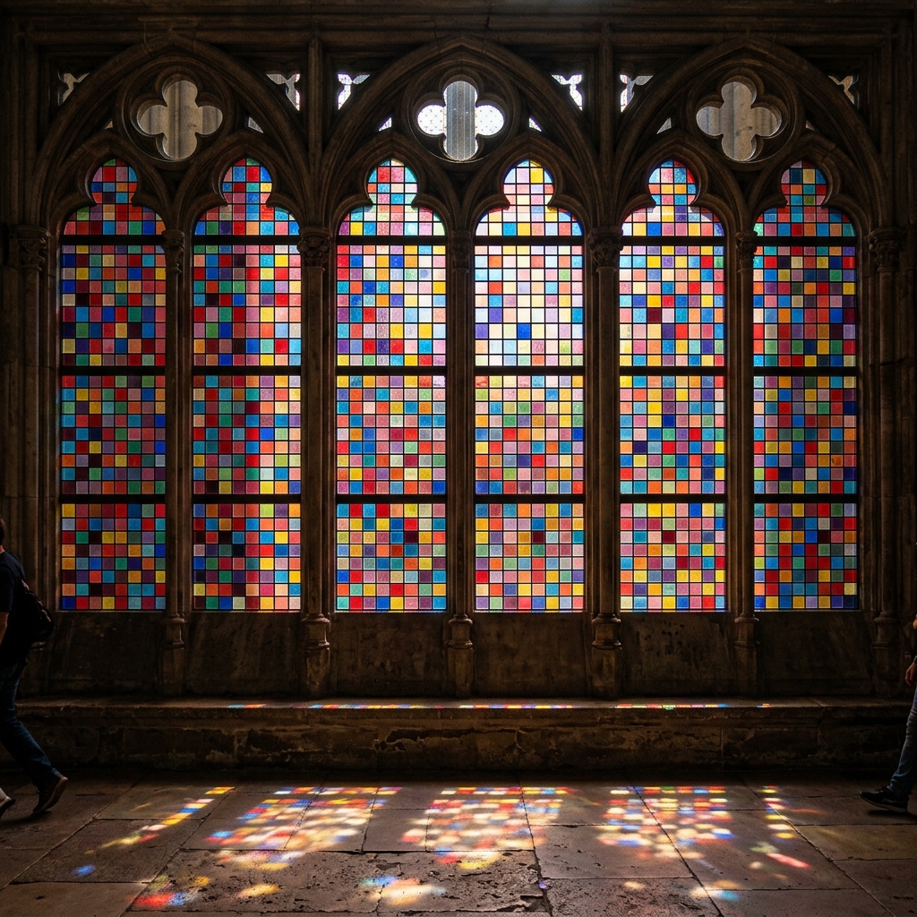 Cologne Cathedral Richter stained glass window